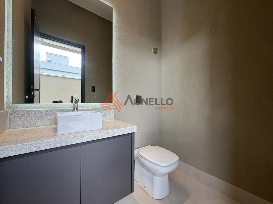 Foto 3 de Casa de Condomínio com 3 quartos à venda, 216m2 em Villa Piemonte I, Franca - SP