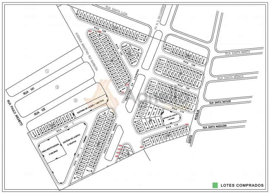 Terreno / Lote à venda, 172m2 em Franca - SP - imagem 2 Foto 2 de Terreno / Lote à venda, 172m2 em Franca - SP