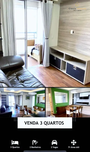 Foto 2 de Apartamento com 3 quartos à venda, 72m2 em Barra Funda, São Paulo - SP