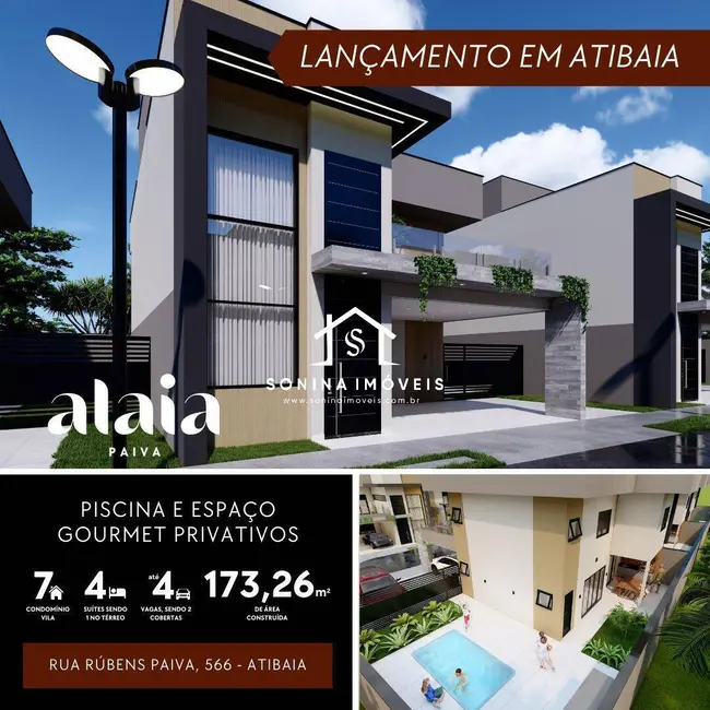 Casa com 4 quartos à venda, 173m2 em Vila Esperia ou Giglio, Atibaia - SP - imagem 8 Foto 8 de Casa com 4 quartos à venda, 173m2 em Vila Esperia ou Giglio, Atibaia - SP