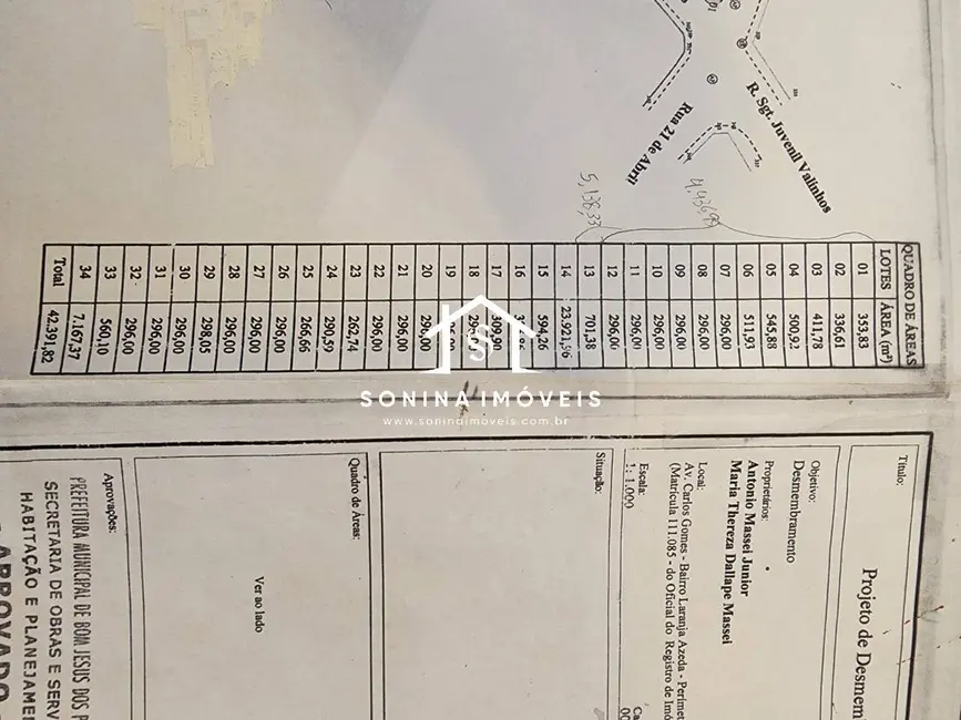Terreno / Lote à venda, 5000m2 em Centro, Bom Jesus Dos Perdoes - SP - imagem 8 Foto 8 de Terreno / Lote à venda, 5000m2 em Centro, Bom Jesus Dos Perdoes - SP