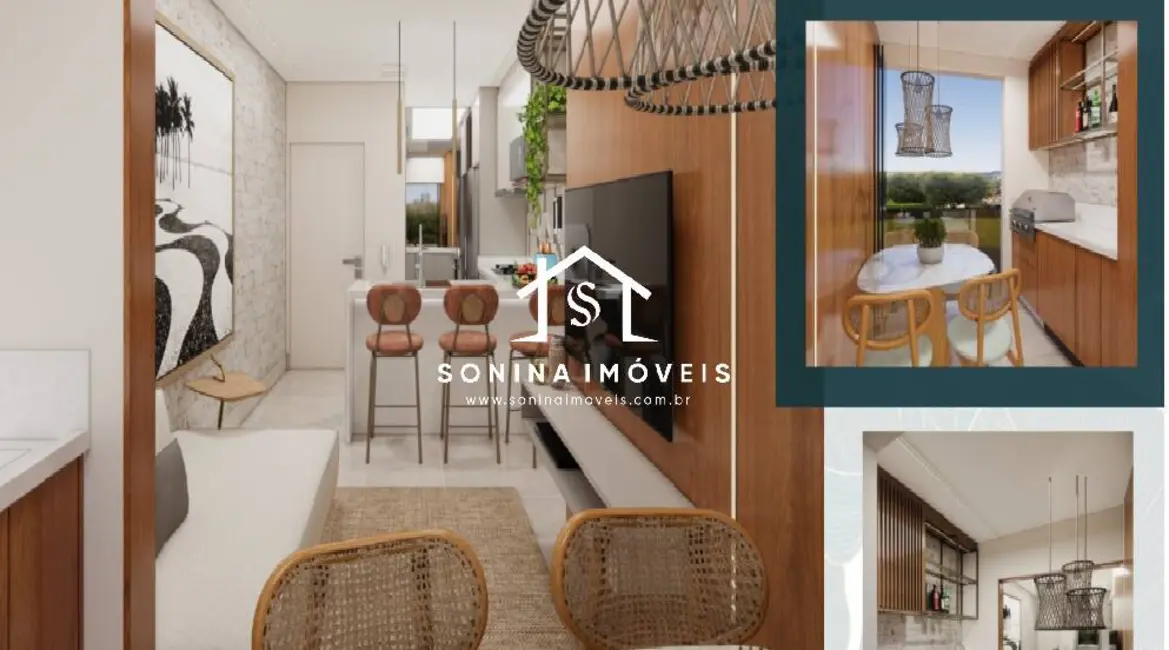 Foto 2 de Apartamento com 2 quartos à venda, 54m2 em Alvinópolis, Atibaia - SP