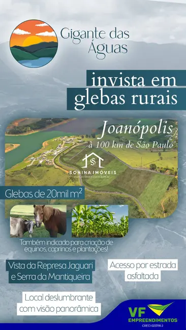 Chácara à venda, 2000m2 em Joanopolis - SP - imagem 4 Foto 4 de Chácara à venda, 2000m2 em Joanopolis - SP