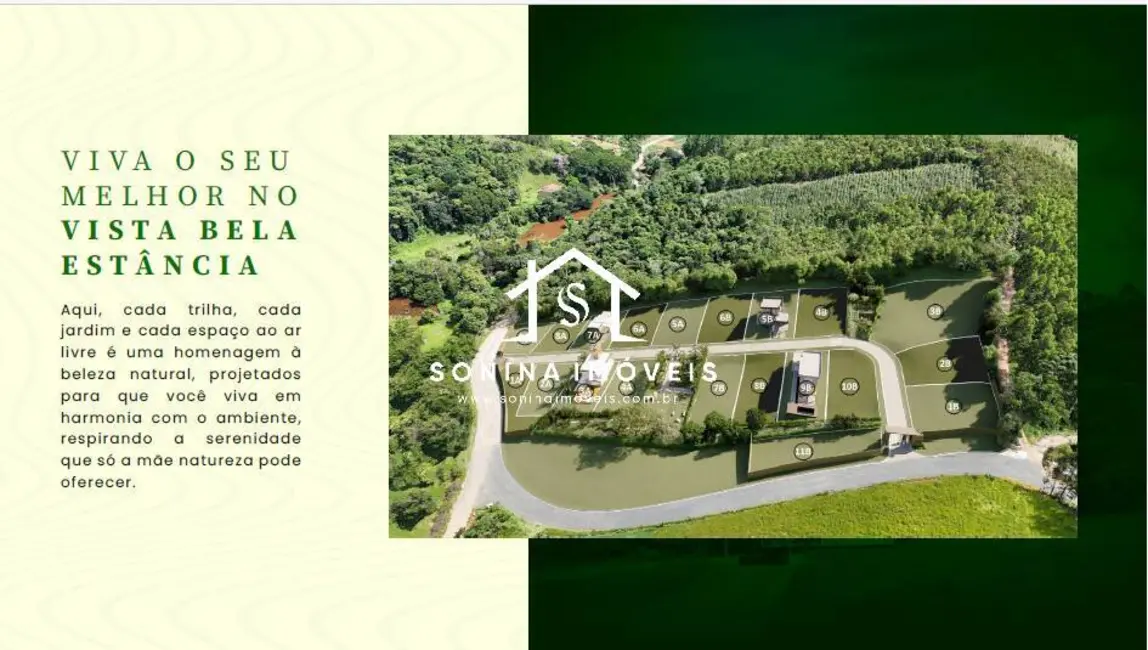 Foto 6 de Lote de Condomínio à venda, 600m2 em Nazare Paulista - SP