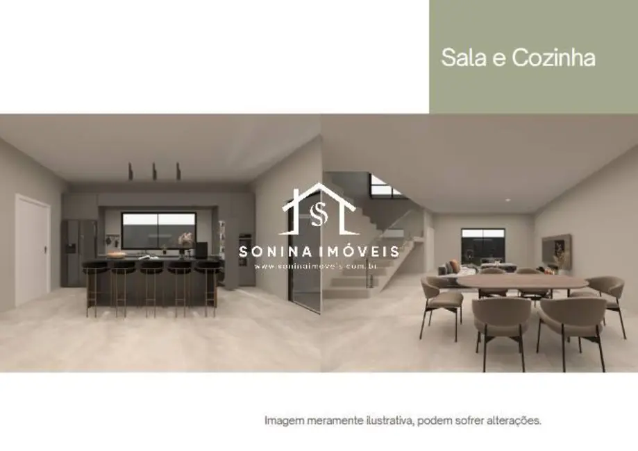 Foto 5 de Casa com 3 quartos à venda, 216m2 em Loteamento Loanda, Atibaia - SP