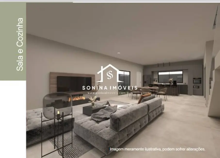 Foto 2 de Casa com 3 quartos à venda, 216m2 em Loteamento Loanda, Atibaia - SP