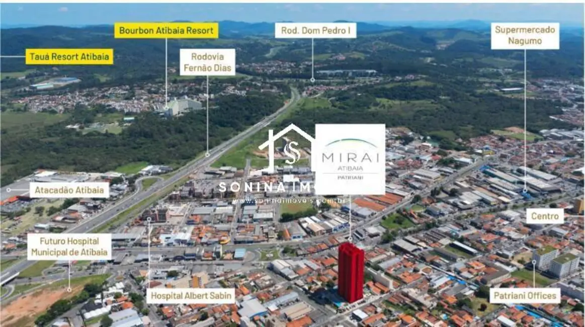 Foto 5 de Apartamento com 2 quartos à venda, 80m2 em Alvinópolis, Atibaia - SP