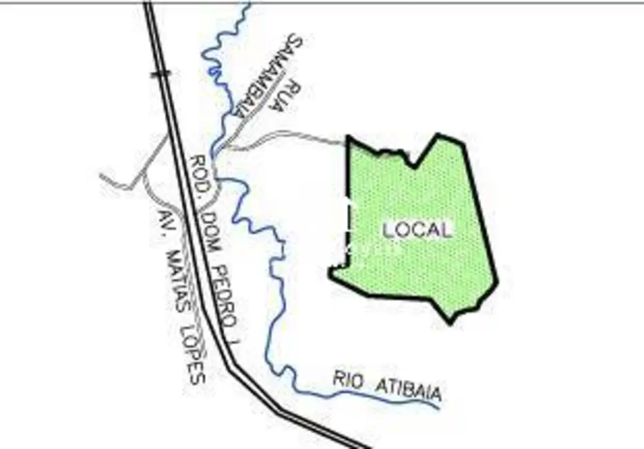 Foto 2 de Terreno / Lote à venda, 600000m2 em Bom Jesus Dos Perdoes - SP