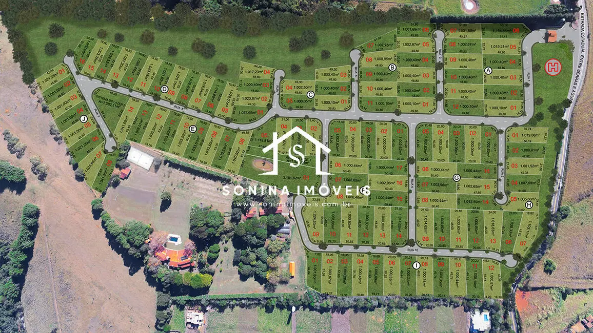 Foto 6 de Lote de Condomínio à venda, 3182m2 em Joanopolis - SP