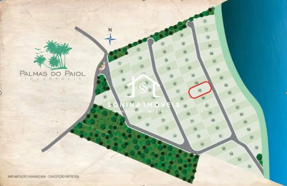 Foto 3 de Lote de Condomínio à venda, 1000m2 em Joanopolis - SP