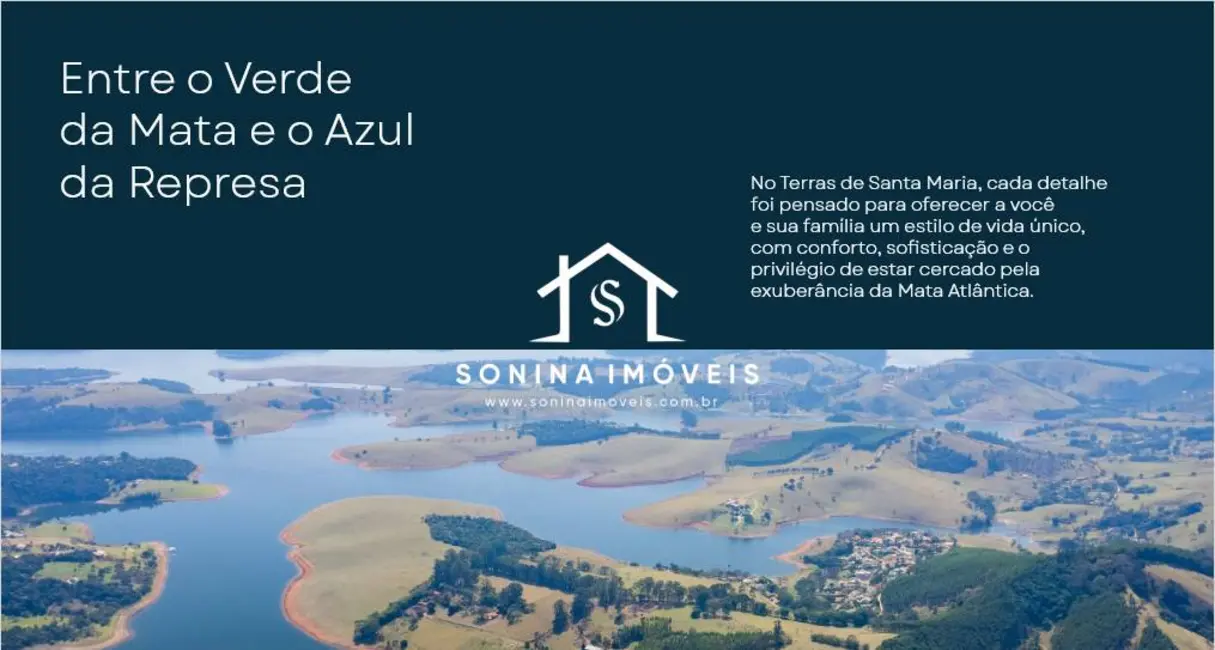 Foto 3 de Lote de Condomínio à venda, 2105m2 em Piracaia - SP