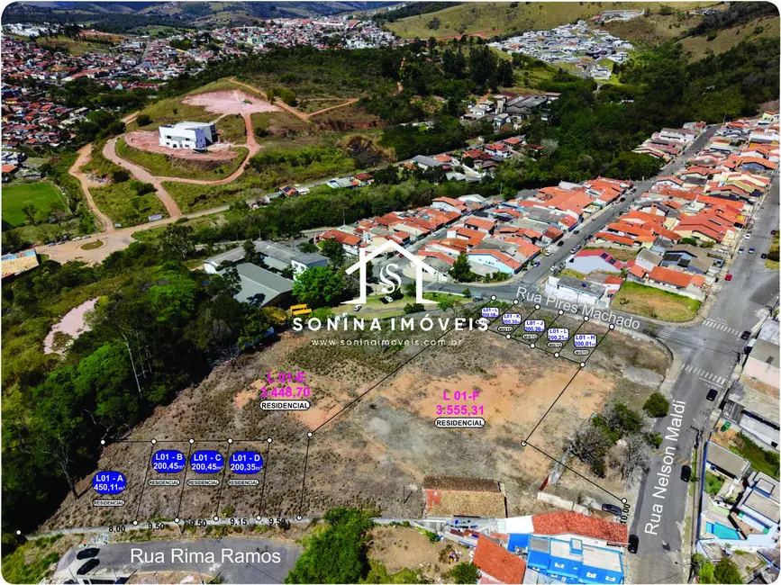 Foto 1 de Terreno / Lote à venda, 450m2 em Centro, Bom Jesus Dos Perdoes - SP