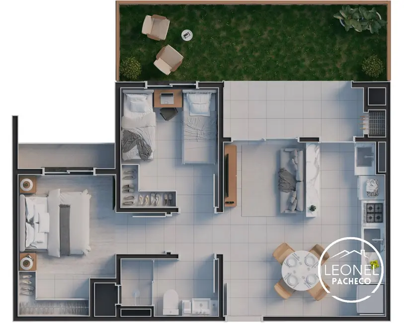 Foto 8 de Apartamento com 2 quartos à venda, 52m2 em Espinheiros, Joinville - SC