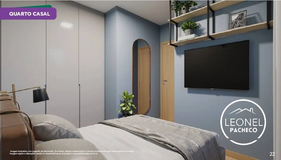 Foto 3 de Apartamento com 2 quartos à venda, 44m2 em Floresta, Joinville - SC