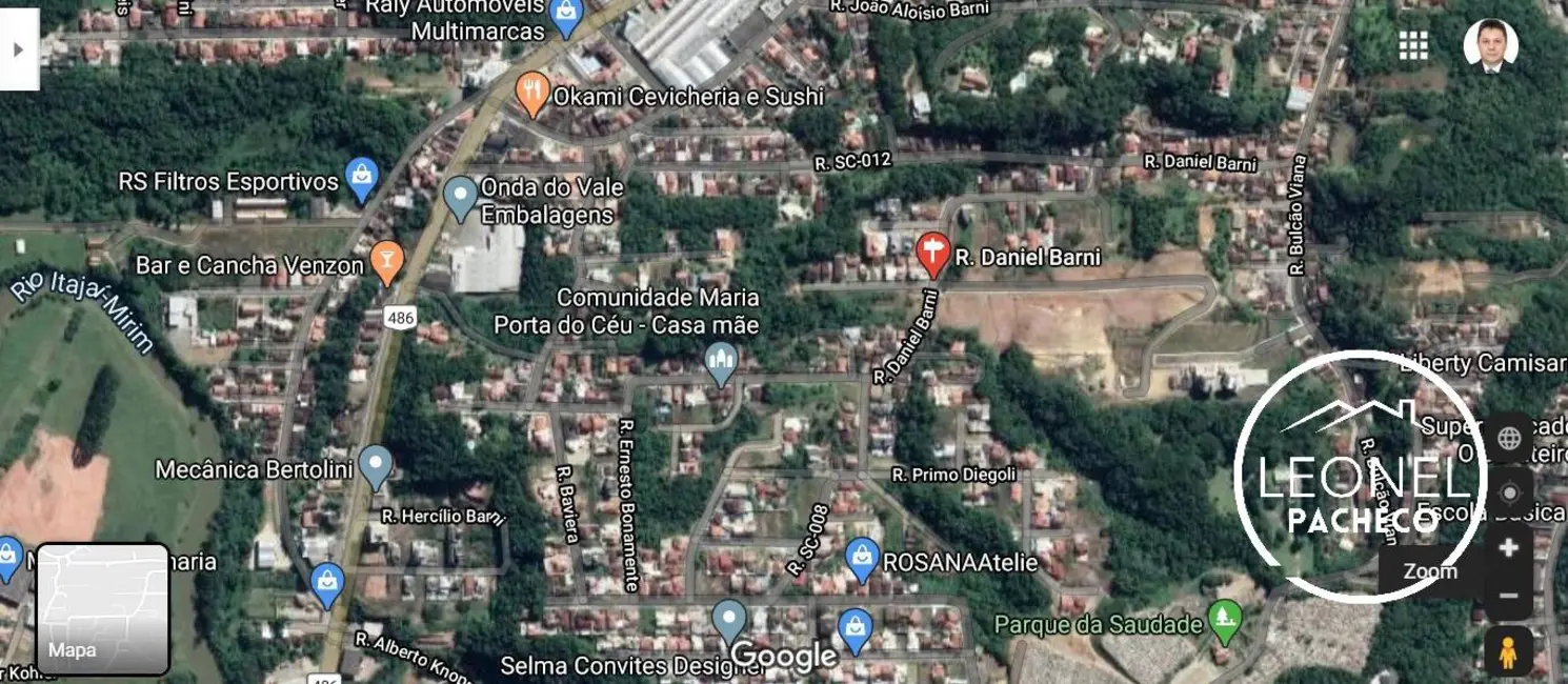 Foto 7 de Terreno / Lote à venda em Brusque - SC