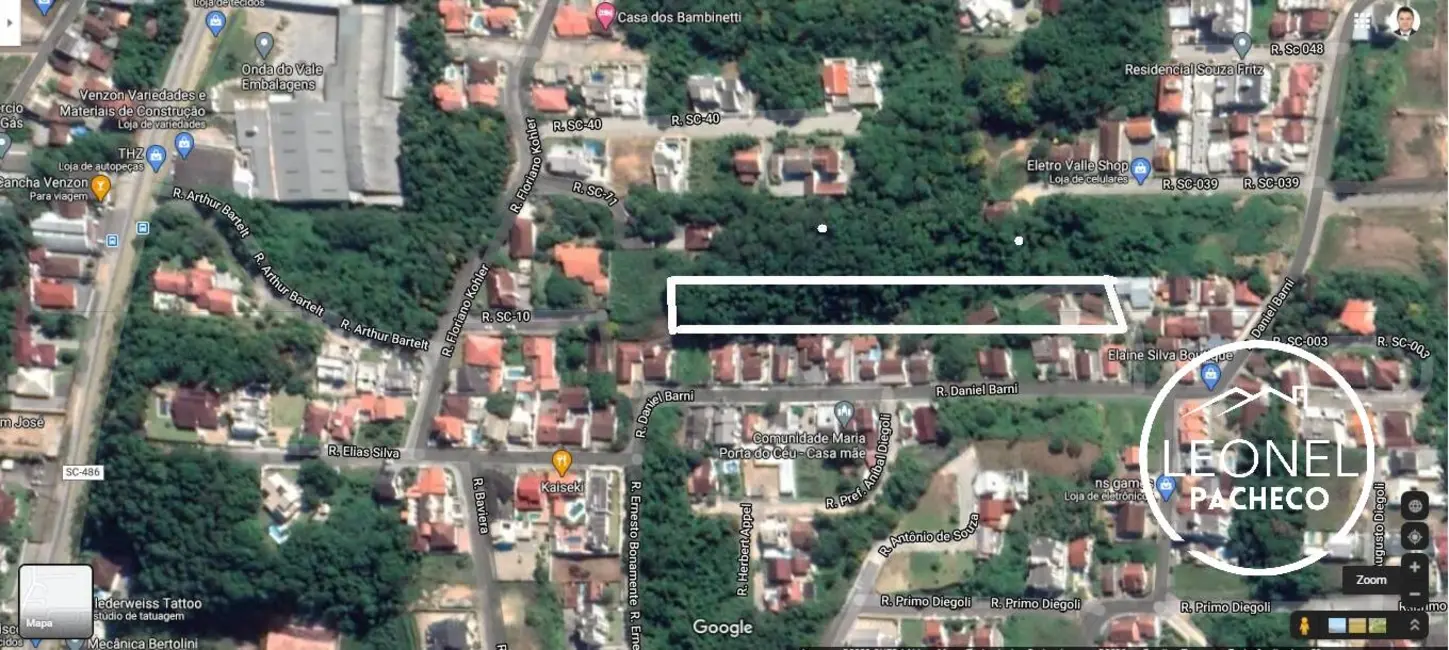 Foto 5 de Terreno / Lote à venda em Brusque - SC