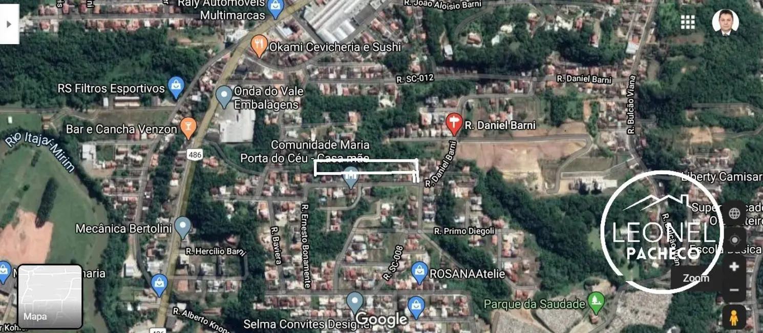 Foto 6 de Terreno / Lote à venda em Brusque - SC