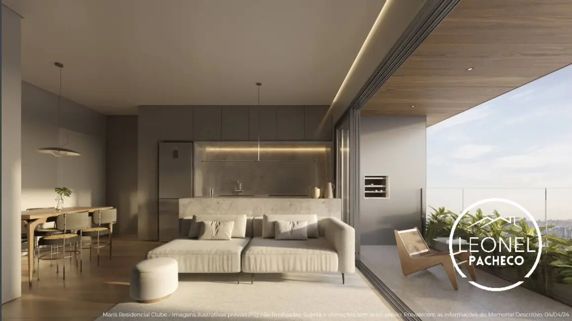 Foto 4 de Apartamento com 2 quartos à venda, 60m2 em Porto Belo - SC