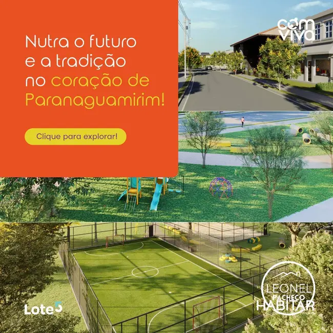 Foto 10 de Terreno / Lote à venda em Paranaguamirim, Joinville - SC