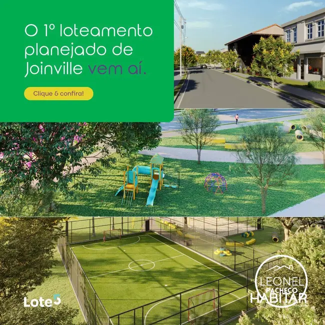 Foto 6 de Terreno / Lote à venda em Paranaguamirim, Joinville - SC