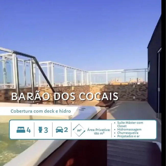 Foto 1 de Cobertura com 4 quartos à venda, 180m2 em Calhau, Sao Luis - MA