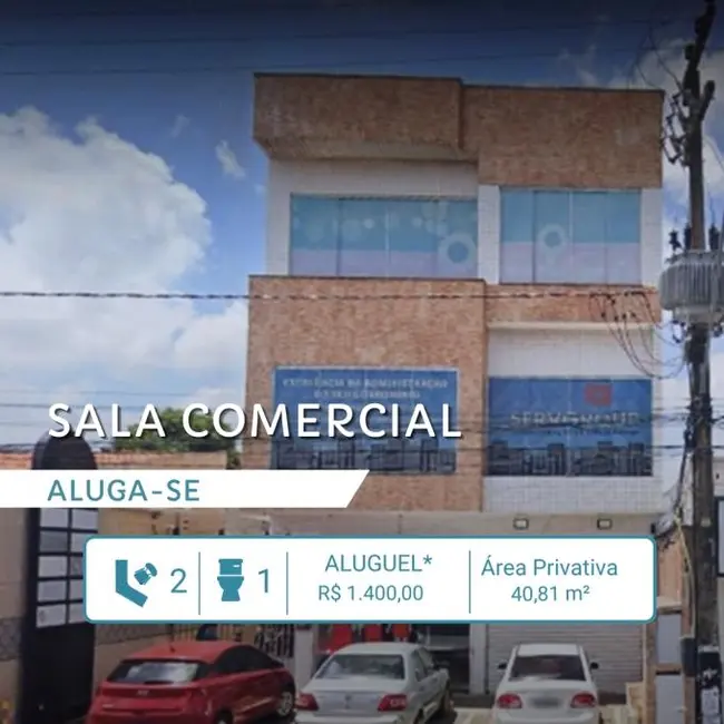 Foto 1 de Sala Comercial para alugar, 41m2 em Maranhão Novo, Sao Luis - MA