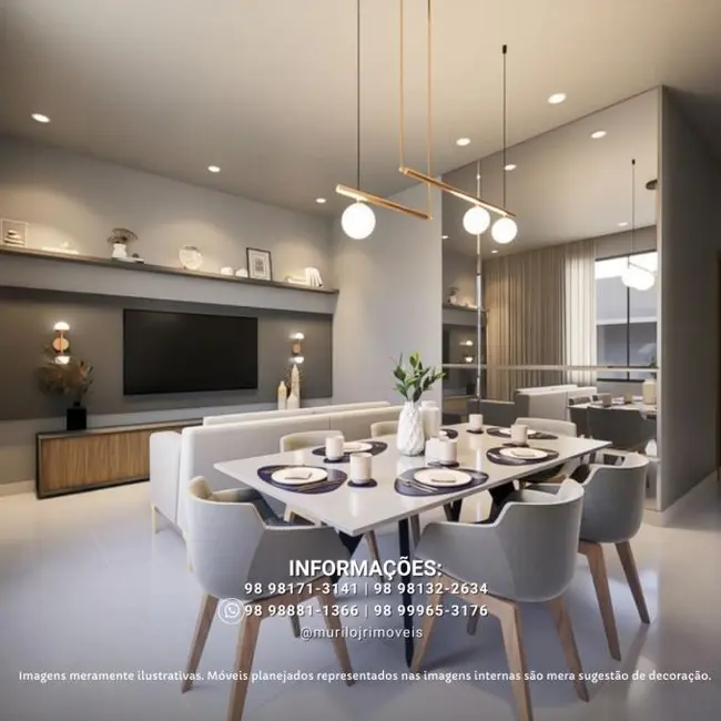 Foto 3 de Casa de Condomínio com 3 quartos à venda, 152m2 em Sao Jose De Ribamar - MA