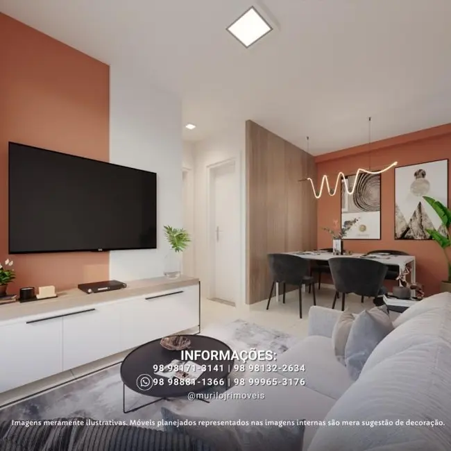 Apartamento com 3 quartos à venda, 64m2 em Alto do Calhau, Sao Luis - MA - imagem 2 Foto 2 de Apartamento com 3 quartos à venda, 64m2 em Alto do Calhau, Sao Luis - MA