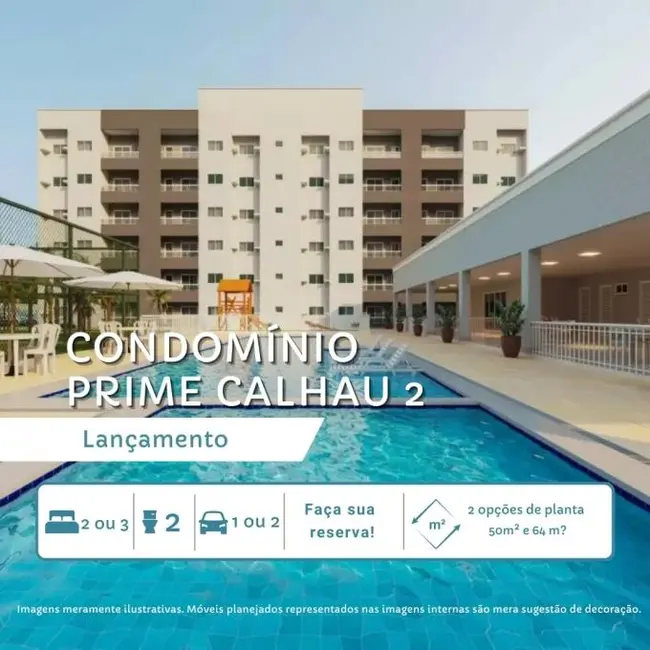 Apartamento com 3 quartos à venda, 64m2 em Alto do Calhau, Sao Luis - MA - imagem 1 Foto 1 de Apartamento com 3 quartos à venda, 64m2 em Alto do Calhau, Sao Luis - MA