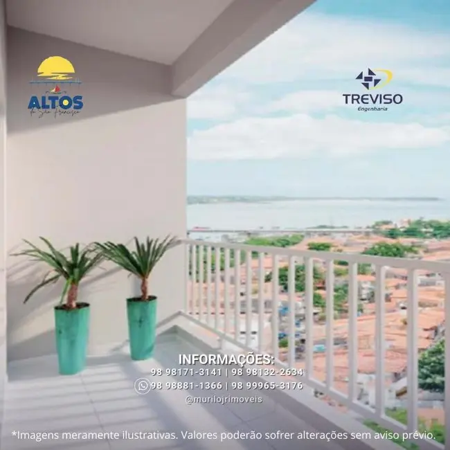 Apartamento com 3 quartos à venda, 67m2 em Jardim São Francisco, Sao Luis - MA - imagem 4 Foto 4 de Apartamento com 3 quartos à venda, 67m2 em Jardim São Francisco, Sao Luis - MA