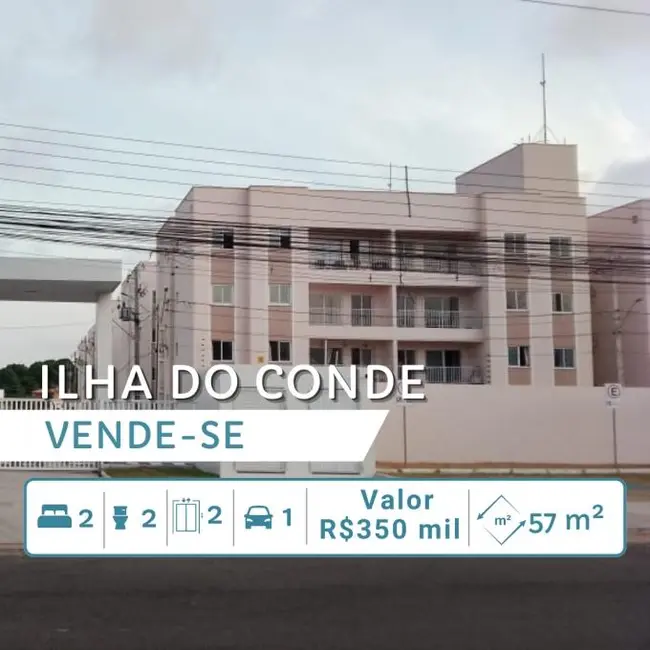 Apartamento com 2 quartos à venda, 58m2 em Turu, Sao Luis - MA - imagem 1 Foto 1 de Apartamento com 2 quartos à venda, 58m2 em Turu, Sao Luis - MA