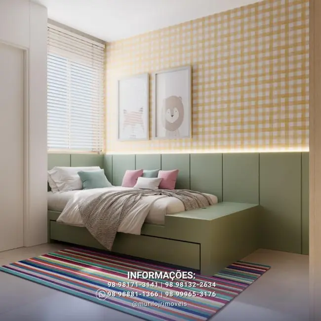 Apartamento com 3 quartos à venda, 91m2 em Sao Luis - MA - imagem 5 Foto 5 de Apartamento com 3 quartos à venda, 91m2 em Sao Luis - MA