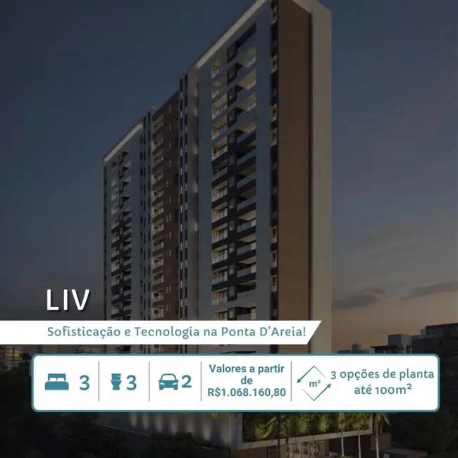 Foto 1 de Apartamento com 3 quartos à venda, 91m2 em Sao Luis - MA