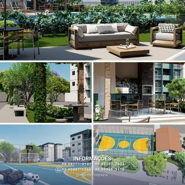 Foto 8 de Apartamento com 2 quartos à venda, 59m2 em Sao Jose De Ribamar - MA