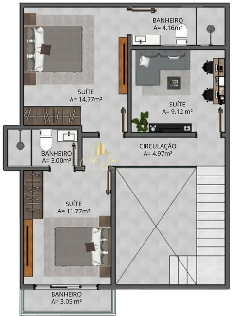 Foto 2 de Casa com 3 quartos à venda, 130m2 em Ingleses do Rio Vermelho, Florianopolis - SC