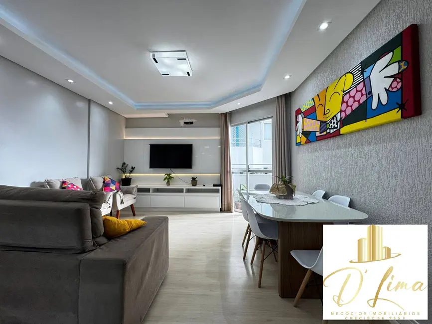 Foto 9 de Apartamento com 3 quartos à venda, 74m2 em Barreiros, Sao Jose - SC