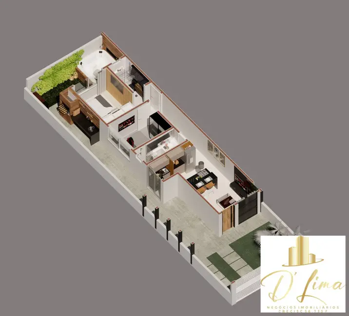 Foto 3 de Casa com 2 quartos à venda, 70m2 em Potecas, Sao Jose - SC