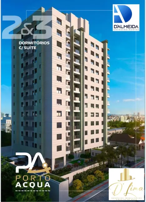 Foto 1 de Apartamento com 2 quartos à venda, 64m2 em Barreiros, Sao Jose - SC