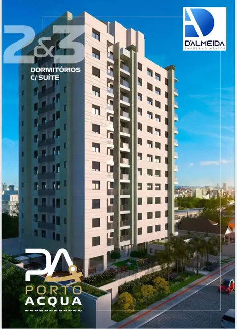 Foto 1 de Apartamento com 2 quartos à venda, 64m2 em Barreiros, Sao Jose - SC