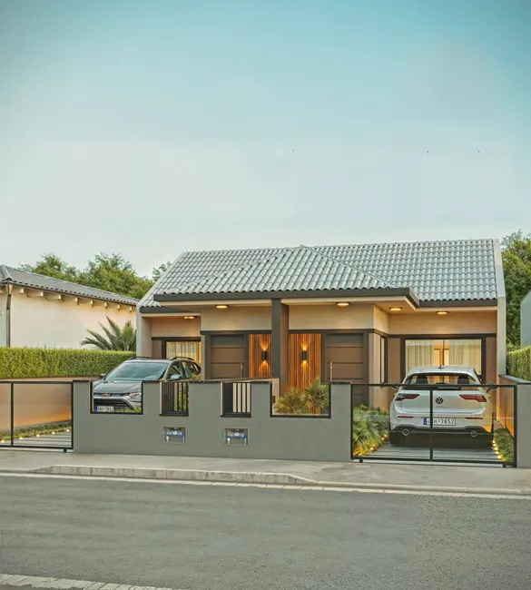 Foto 1 de Casa com 2 quartos à venda, 48m2 em Forquilhas, Sao Jose - SC