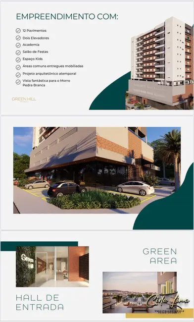 Foto 4 de Apartamento com 1 quarto à venda, 51m2 em Jardim Eldorado, Palhoca - SC