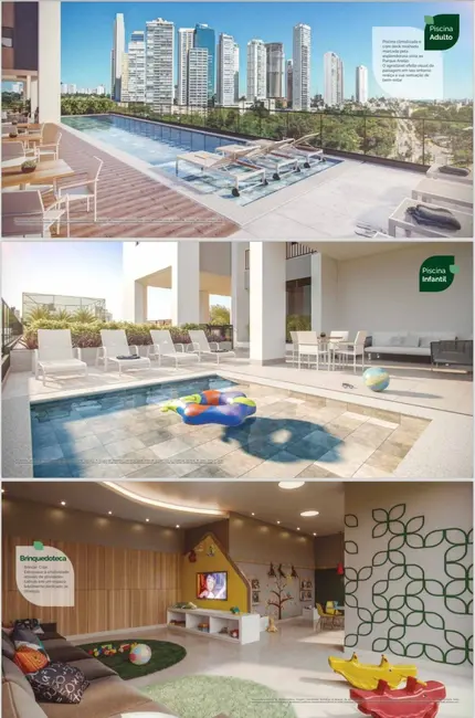 Apartamento com 3 quartos à venda, 111m2 em Setor Pedro Ludovico, Goiania - GO - imagem 6 Foto 6 de Apartamento com 3 quartos à venda, 111m2 em Setor Pedro Ludovico, Goiania - GO