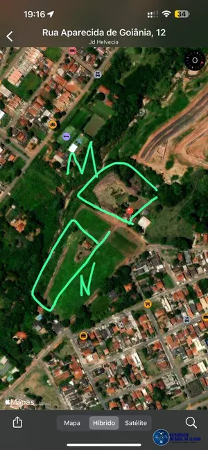 Foto 1 de Terreno / Lote à venda, 9670m2 em Jardim Helvécia, Aparecida De Goiania - GO