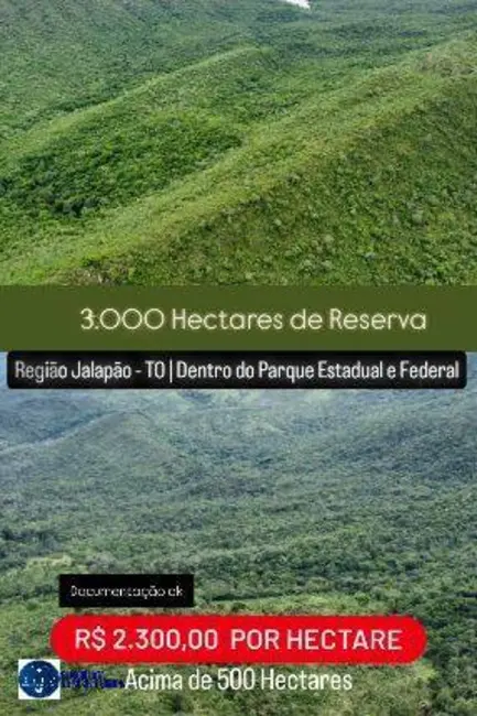 Foto 2 de Fazenda / Haras à venda, 10000m2 em Mateiros - TO