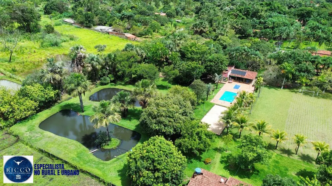 Foto 1 de Chácara com 4 quartos à venda, 12000m2 em Aragoiania - GO