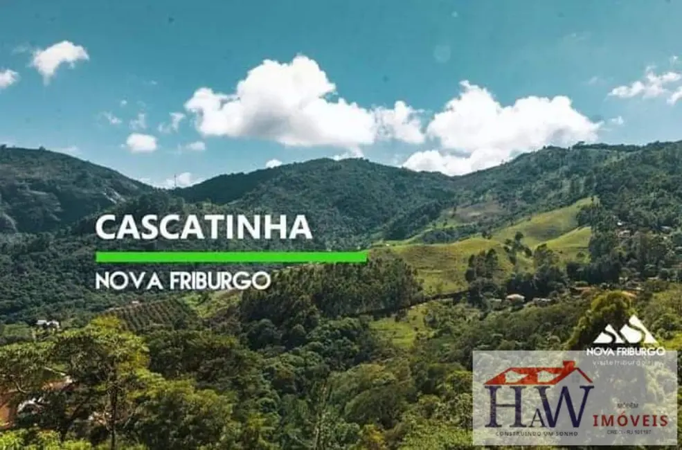 Foto 1 de Terreno / Lote à venda, 524m2 em Cascatinha, Nova Friburgo - RJ