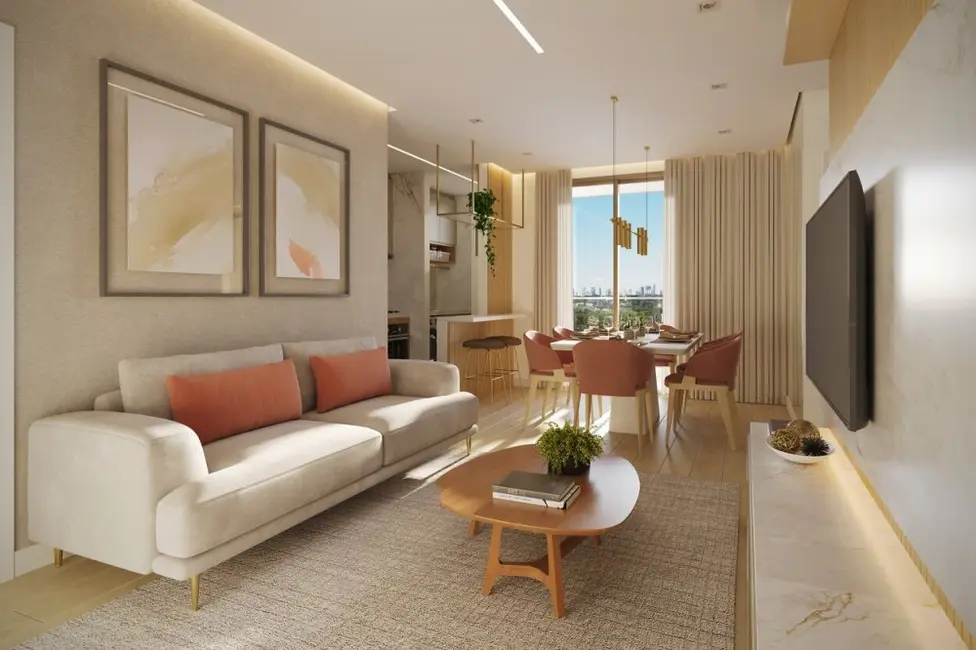 Foto 6 de Apartamento com 3 quartos à venda, 81m2 em Santo Antônio, Joinville - SC