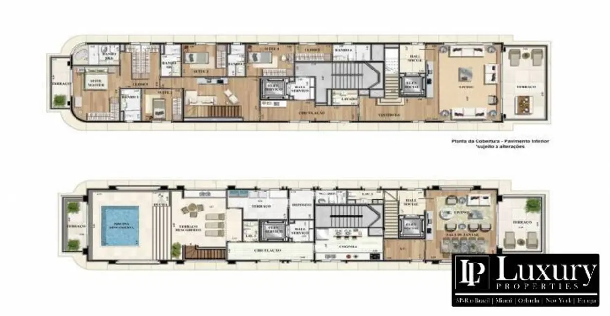 Cobertura com 4 quartos à venda, 429m2 em Itaim Bibi, São Paulo - SP - imagem 8 Foto 8 de Cobertura com 4 quartos à venda, 429m2 em Itaim Bibi, São Paulo - SP
