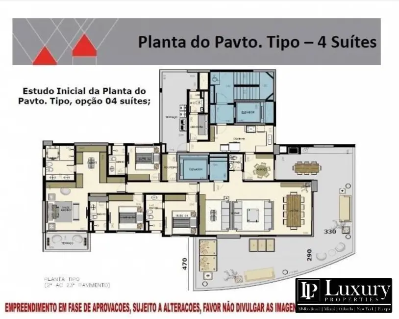 Cobertura com 4 quartos à venda e para alugar, 540m2 em Paraíso, São Paulo - SP - imagem 3 Foto 3 de Cobertura com 4 quartos à venda e para alugar, 540m2 em Paraíso, São Paulo - SP