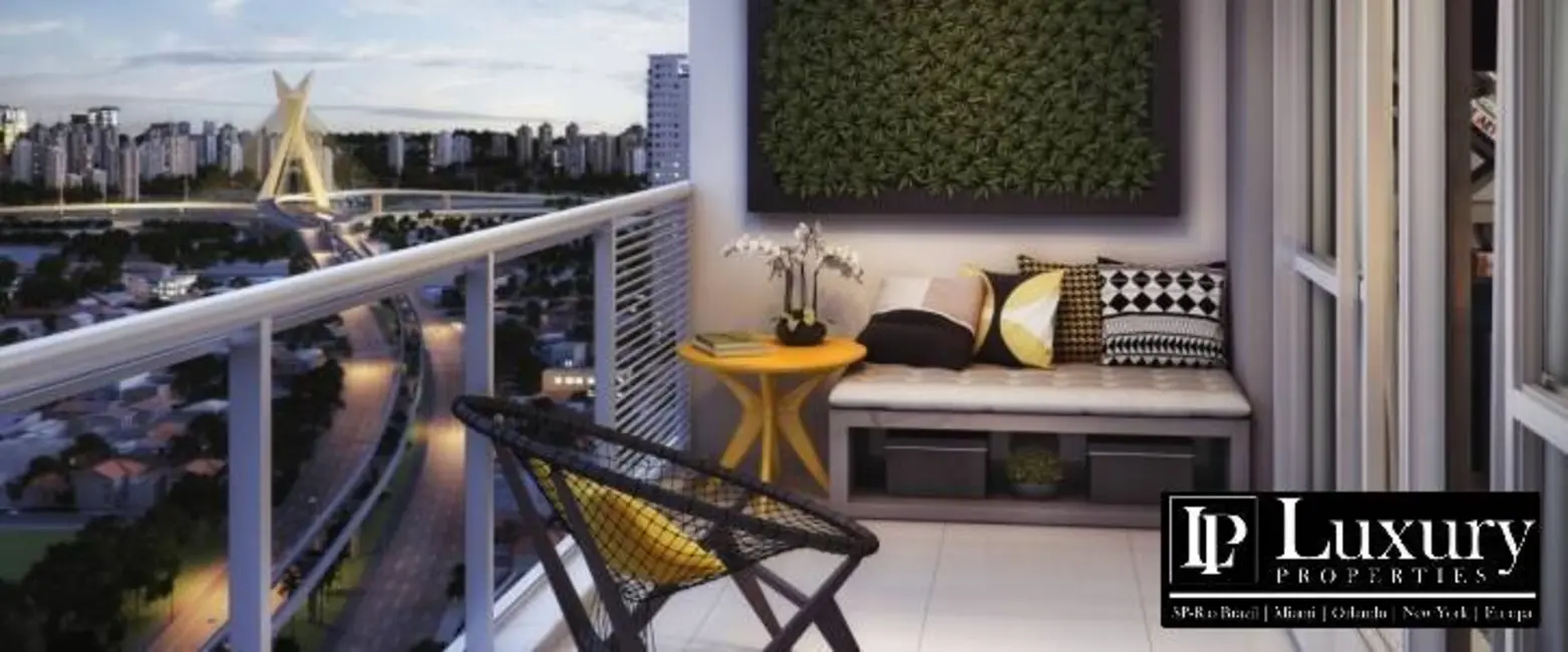 Foto 2 de Apartamento com 1 quarto à venda, 41m2 em Brooklin Novo, São Paulo - SP